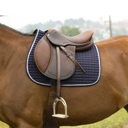 Saddle Pad RIDING WORLD Girly - navy / 204544