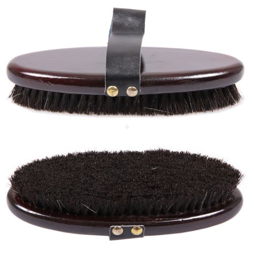 STALLION Szczotka owalna z włosia naturalnego / 23301 