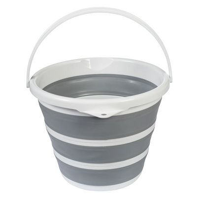 Collapsible Bucket HKM Grey 10L / 15404