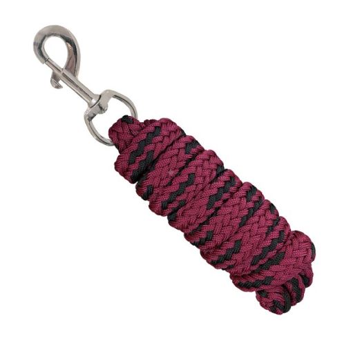 Uwiąz Y Quartz z karabińczykiem czarno-bordowy /  1818