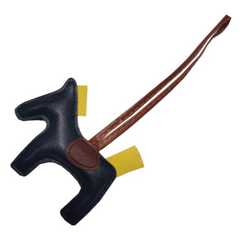 Brelok- przywieszka Konik VINTAGE - granatowy