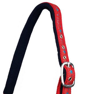 Kantar podszywany Y Gwiazdki, z uwiązem  Czerwony  / 181501 - 2