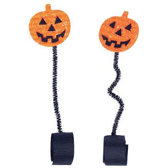 Różki do ogłowia QHP Halloween  / 8547 - wzór dynie - pumpkin