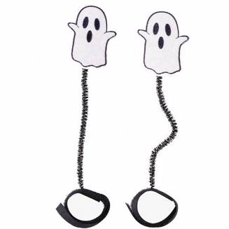 Różki do ogłowia QHP Halloween  / 8547 - wzór duchy - ghost