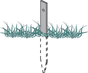 HORIZONT ROLOS Listwa uziemiająca do ogrodzenia elektrycznego dla koni / 83306K - 2