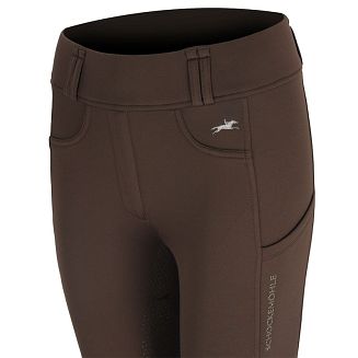 Bryczesy - legginsy zimowe damskie SCHOCKEMÖHLE  Dorina, Mocca - 2