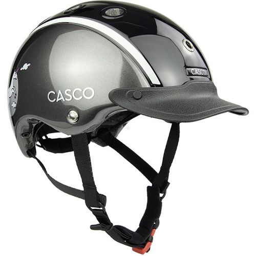 Riding helmet CASCO Nori Moonbeam Anthracite EN1384-2023 /06.1430