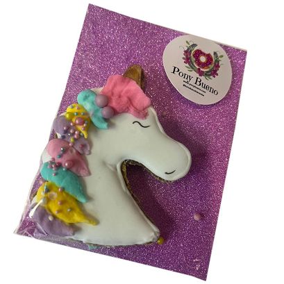 Ciasteczko dla konia - Unicorn  KOŃSKA CUKIERENKA– ręcznie dekorowany przysmak 100g