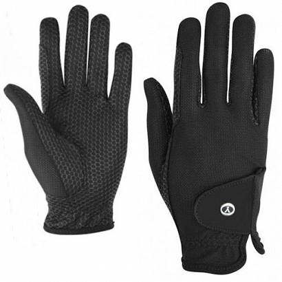 Riding gloves YORK Sommerset - kolor czarny.