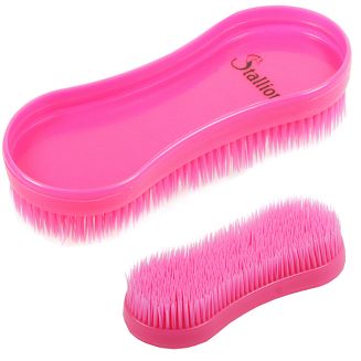 0 Szczotka plastikowa STALLION do pielęgnacji konia SUPER BRUSH / 23316 - 9