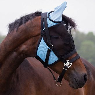  Fly Mask QHP with detachable nose flap / 5240 - 4