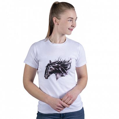 Koszulka bawełniana damska HKM Dark Horse 13697
