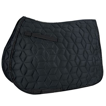 Saddle pad VS HORSENJOY Velvet Black / 1903