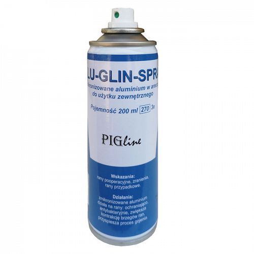 Zmikronizowane aluminium na rany Alu Glin Spray / 200ml